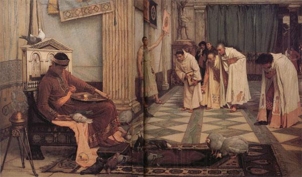 John William Waterhouse The Favourites of the Emperor Honorius Germany oil painting art